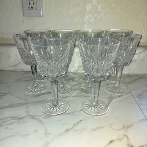 10 Waterford glasses